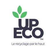 Cette image vise à mettre en valeur le logo de la marque, composé de trois feuilles vertes, afin de souligner l’engagement écologique qui constitue le thème principal de ce site.